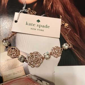 Kate spade crystal rose bracelet Clearance